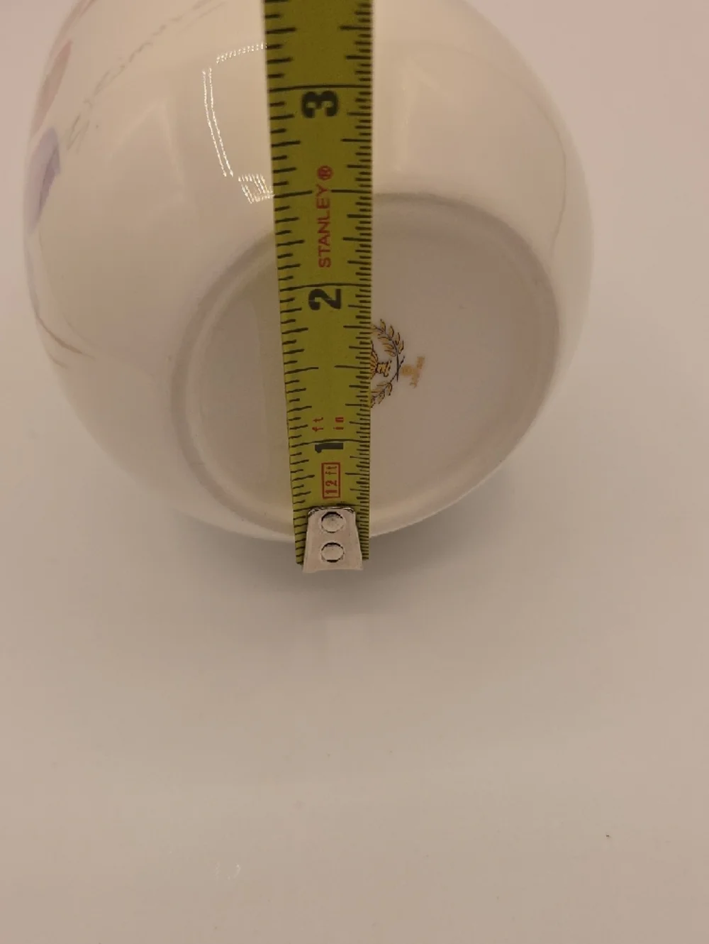Noritake Bone China Nippon Toki Kaisha 6 1/2” Vase With Gold Rim Signed